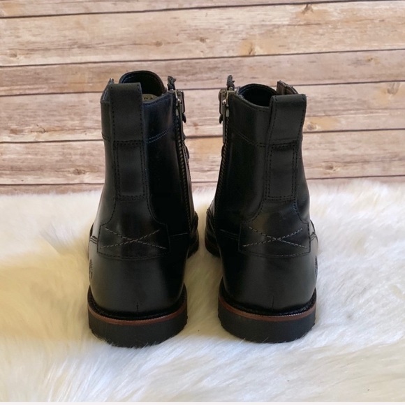 Timberland Kendrick Side Zip Boots In Black - Picture 7 of 8
